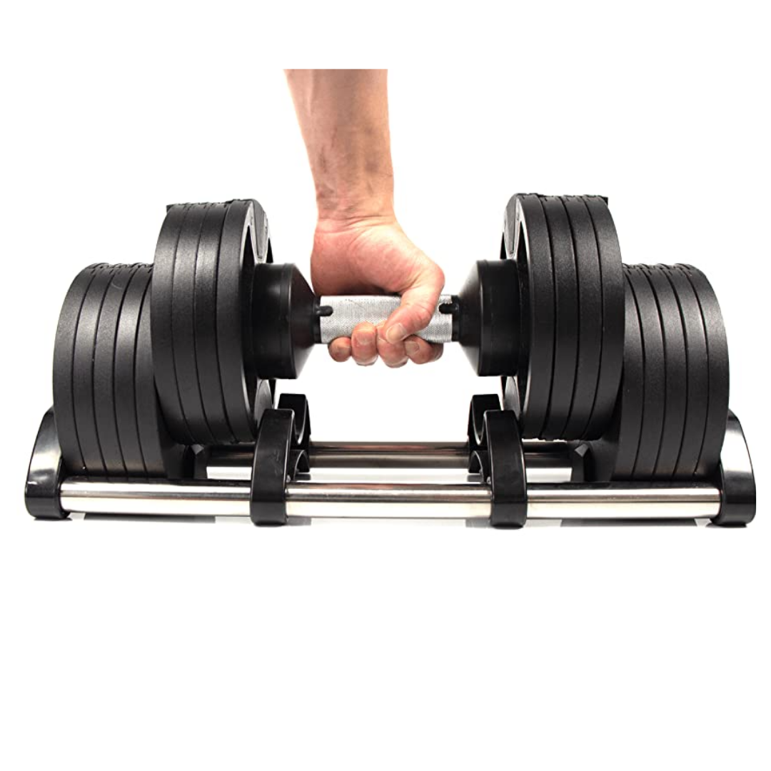 Style Adjustable Dumbbell Home Gym Strength Training Weight Set
