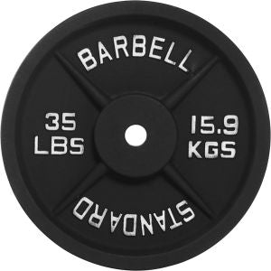 Weight Plates Standard Olympic LB KG Strength Training