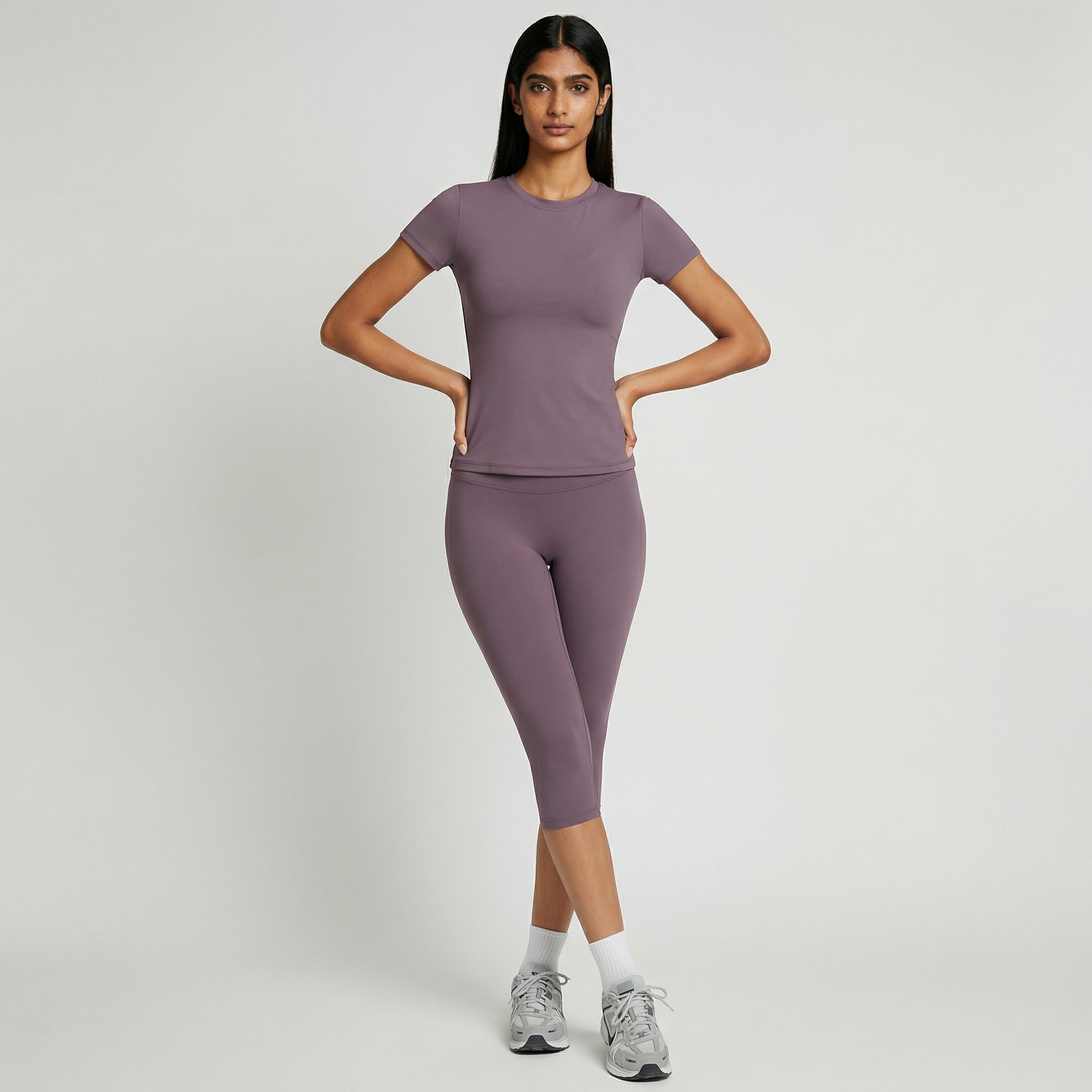 Tee Women’s Athletic Fitted Workout Gym Casual T-Shirt Top