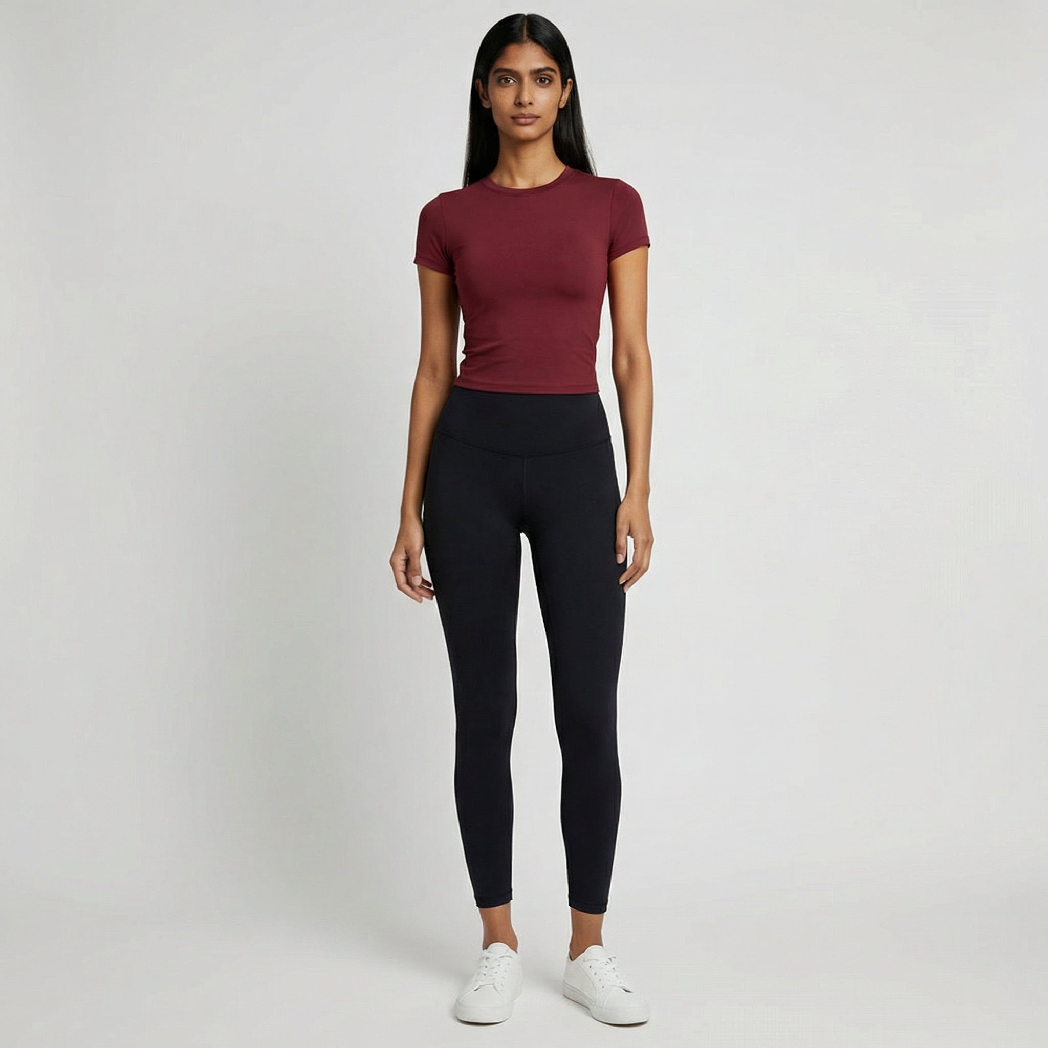 Tee Women’s Athletic Fitted Workout Gym Casual T-Shirt Top