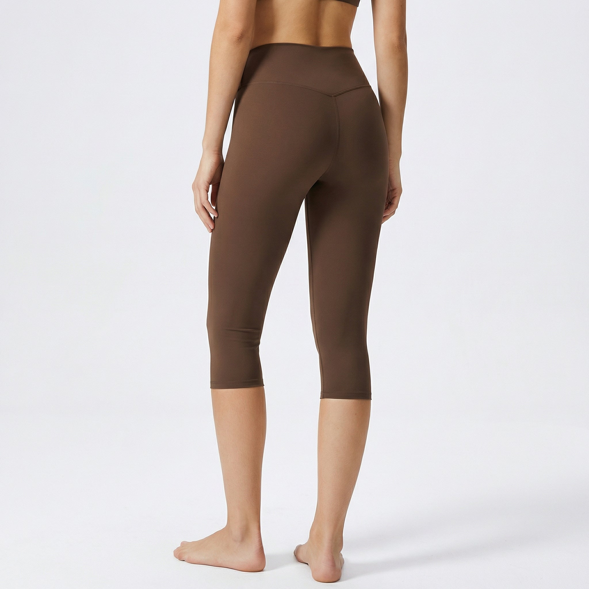 Knee Length Leggings Women’s Yoga Gym Fitness Activewear Shorts