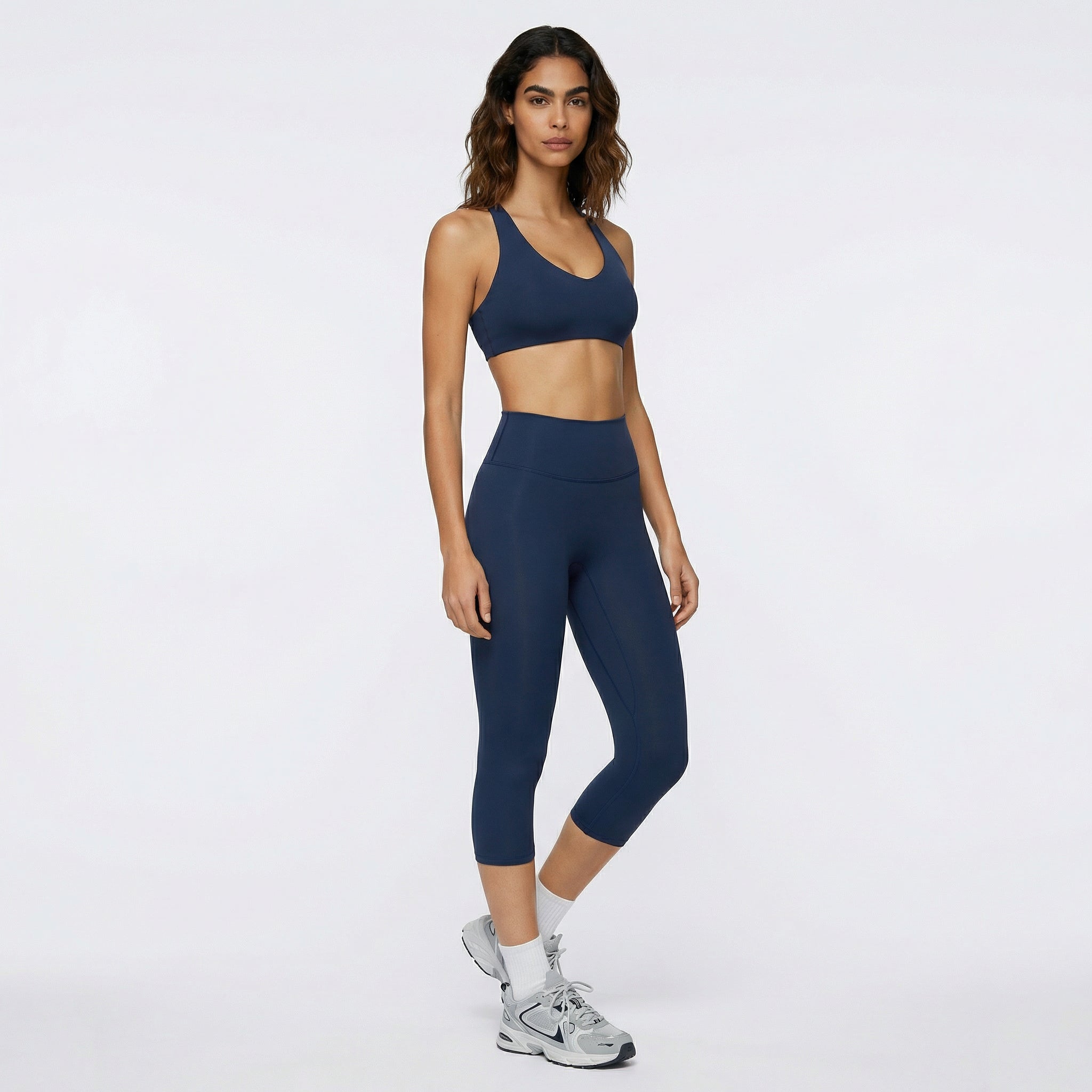 Knee Length Leggings Women’s Yoga Gym Fitness Activewear Shorts