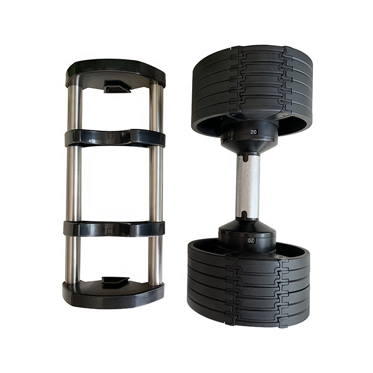 Style Adjustable Dumbbell Home Gym Strength Training Weight Set