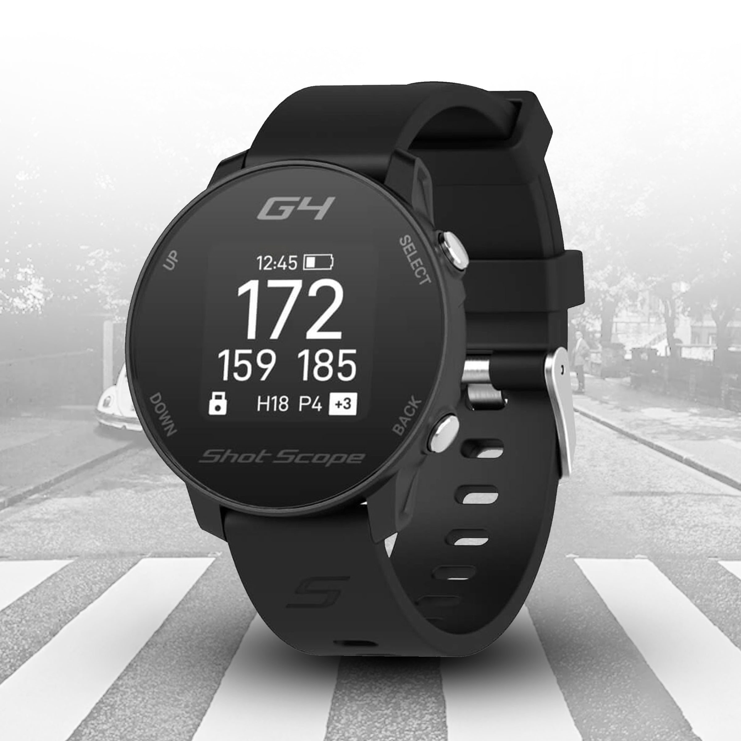 Shot Scope G4 GPS Golf Watch Course Distance Shot Tracking