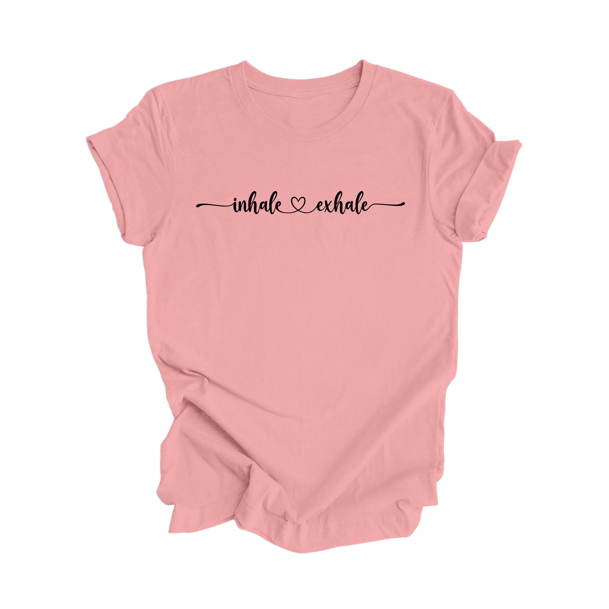 Inhale Exhale - Yoga Gift, Meditation Shirt, Yoga T-shirt, Yoga Lover Gift, Yoga Teacher Shirt, Wellness Shirt, Self Care Shirt - Inspired X