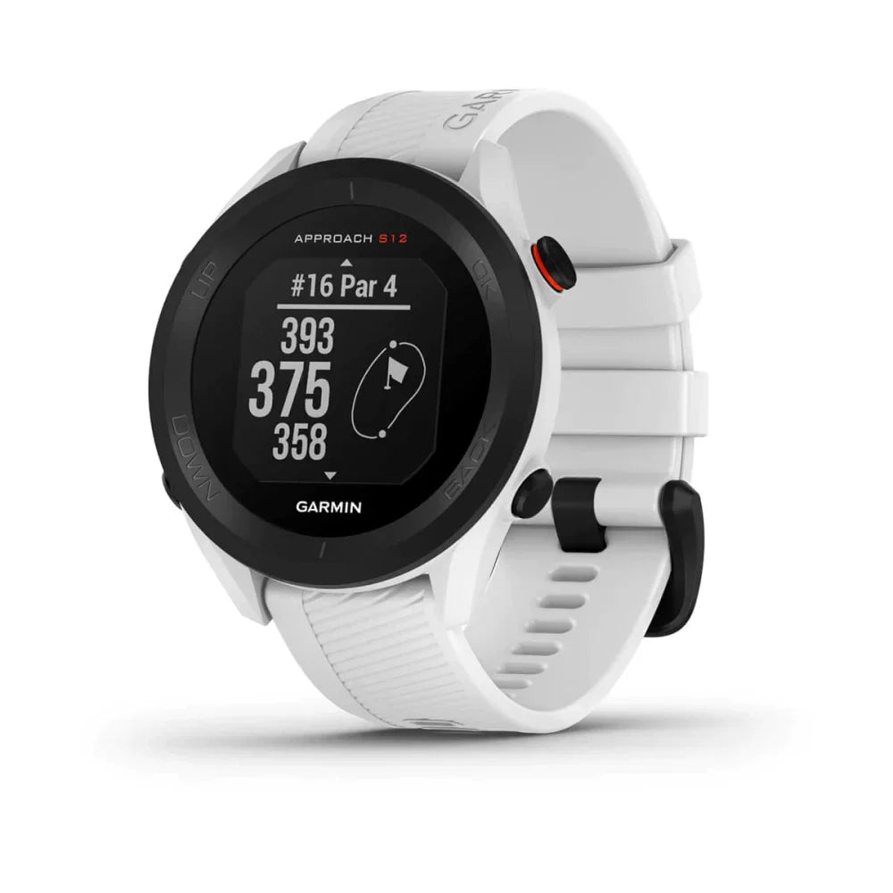 Garmin Approach S12 GPS Golf Watch Course Distance Tracking Device