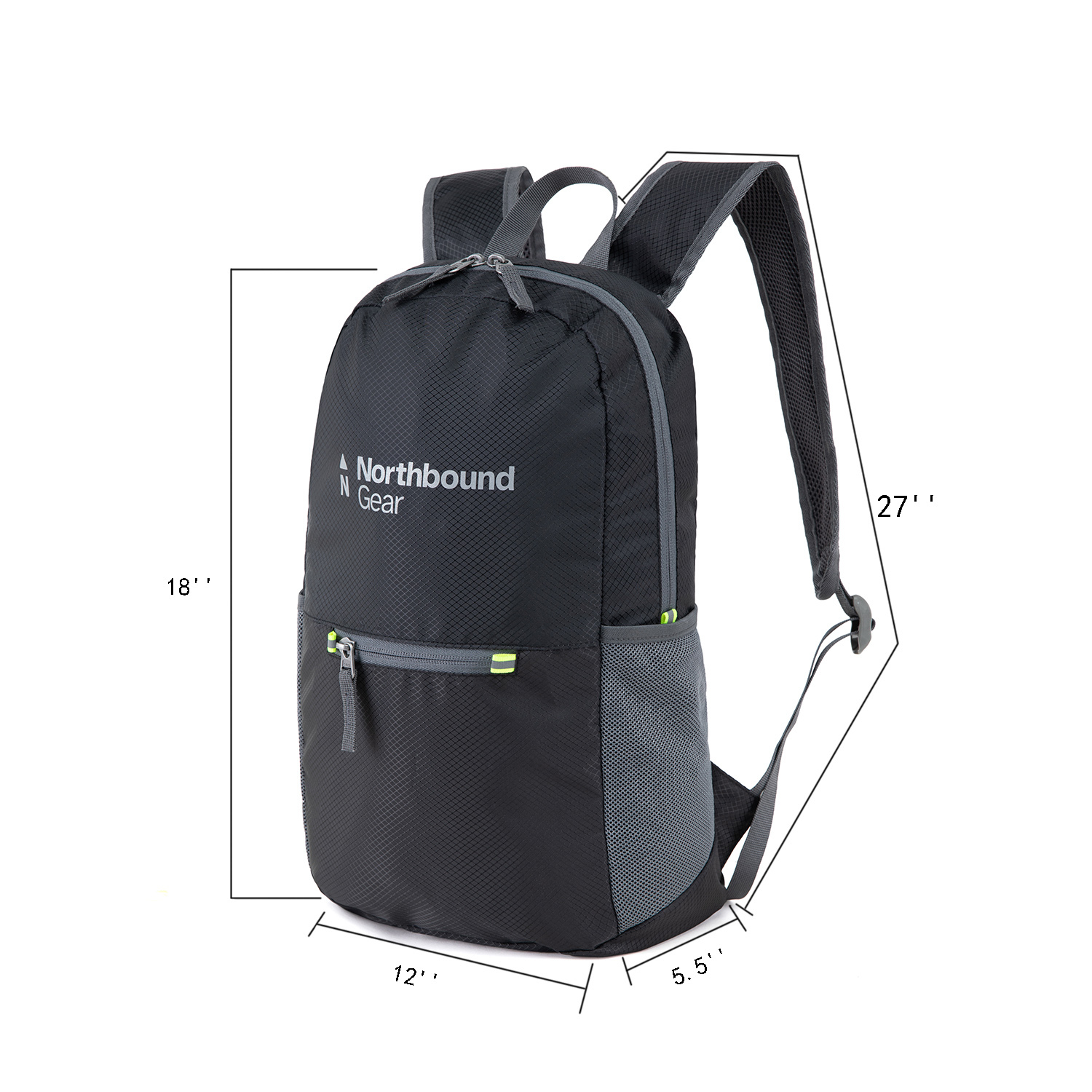 20L Ultralight Foldaway Backpack Packable Travel Hiking Daypack Outdoor Bag