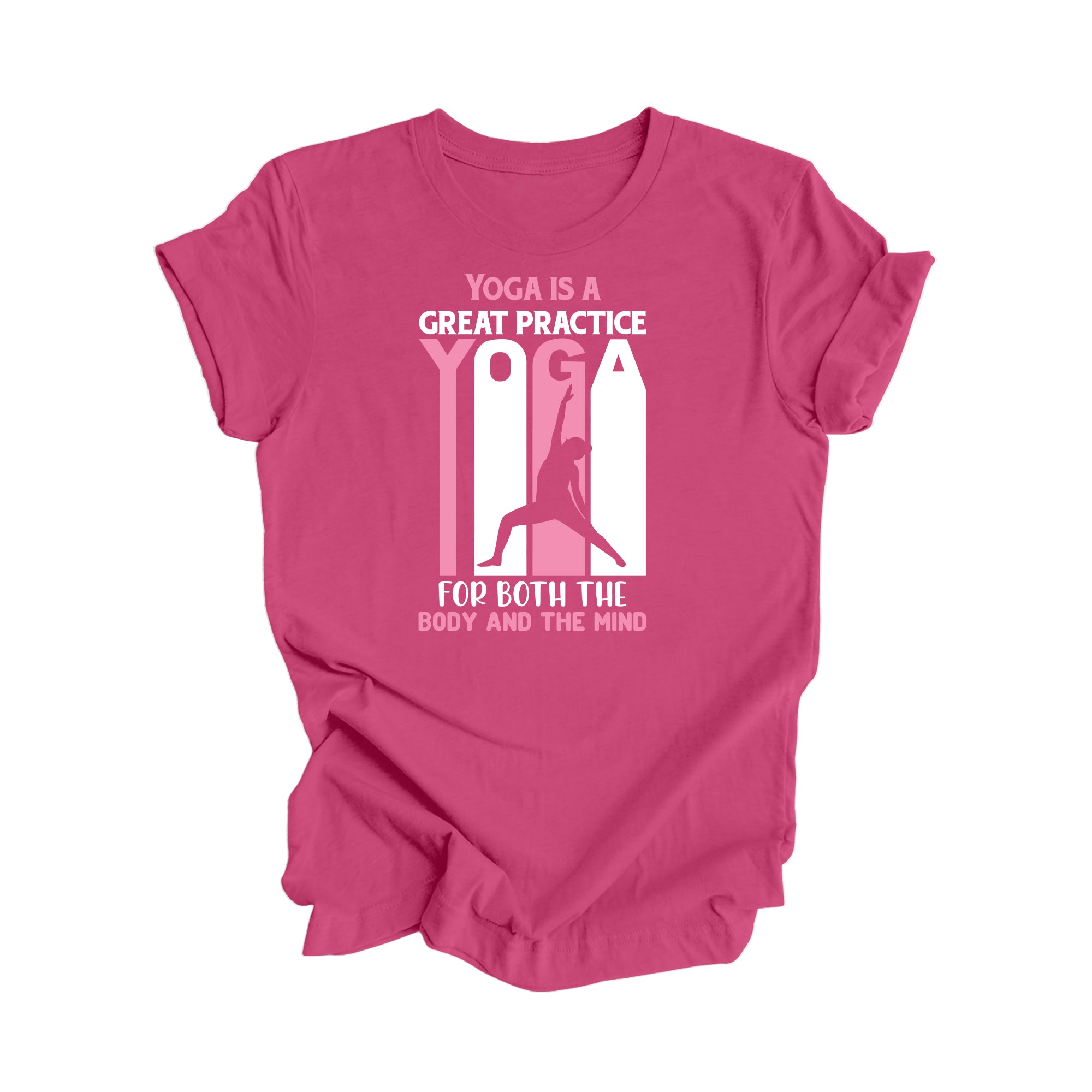 Yoga Is A Great Practice For The Body And The Mind - Yoga Gift, Meditation Shirt, Yoga T-shirt, Yoga Lover Gift, Yoga Teacher Shirt, Wellness Shirt, Self Care Shirt - Inspired X