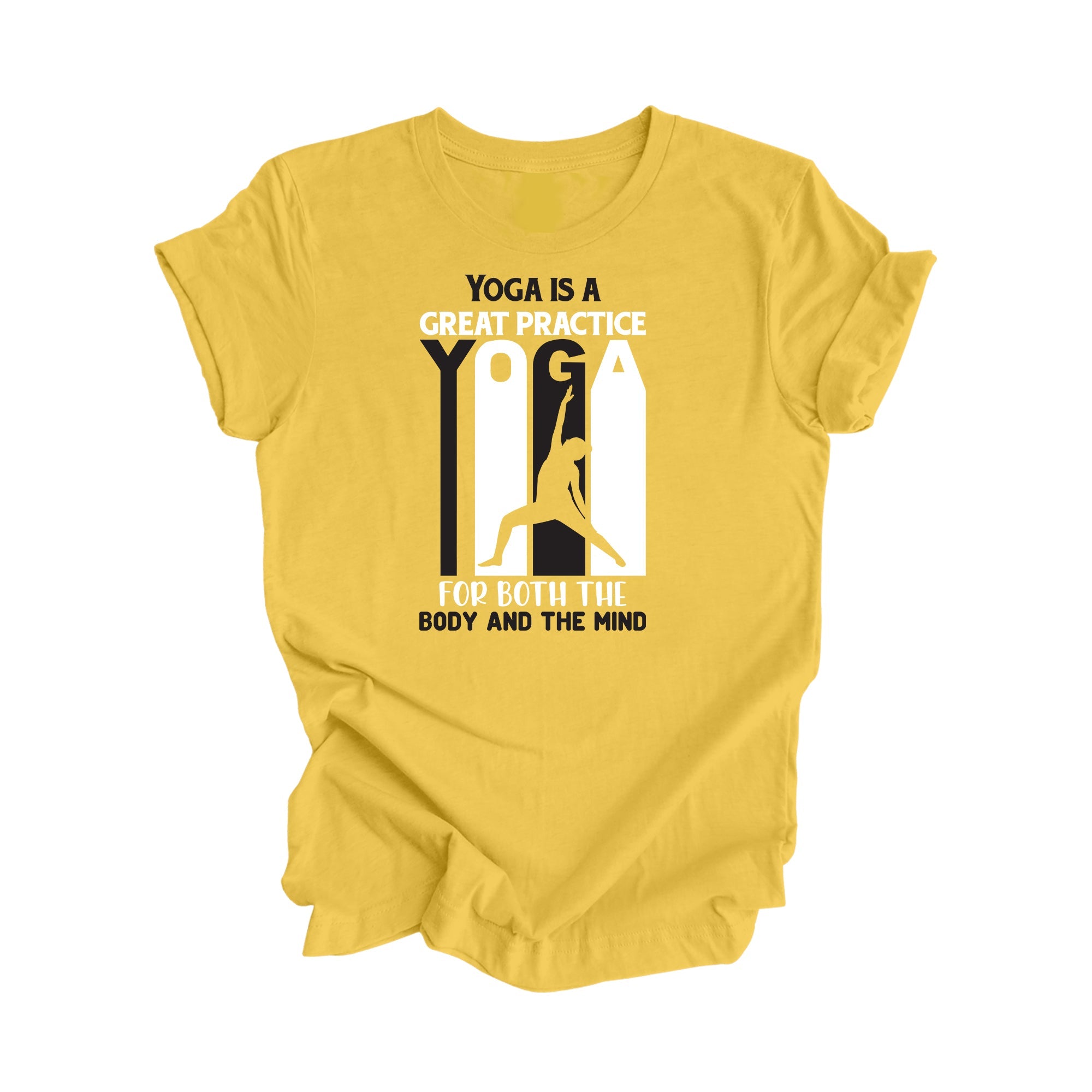 Yoga Is A Great Practice For The Body And The Mind - Yoga Gift, Meditation Shirt, Yoga T-shirt, Yoga Lover Gift, Yoga Teacher Shirt, Wellness Shirt, Self Care Shirt - Inspired X