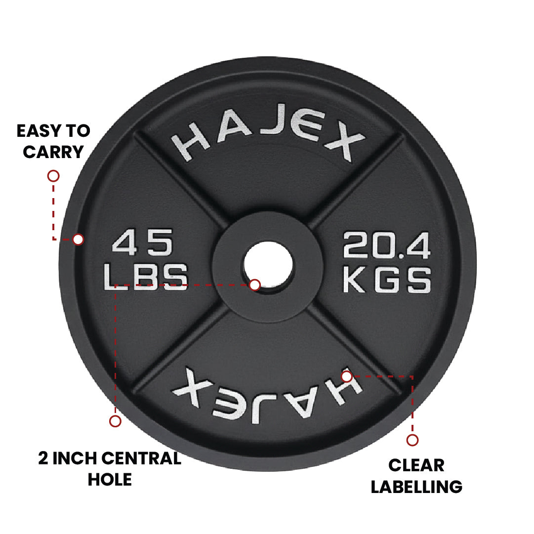 Weight Plates Standard Olympic LB KG Strength Training