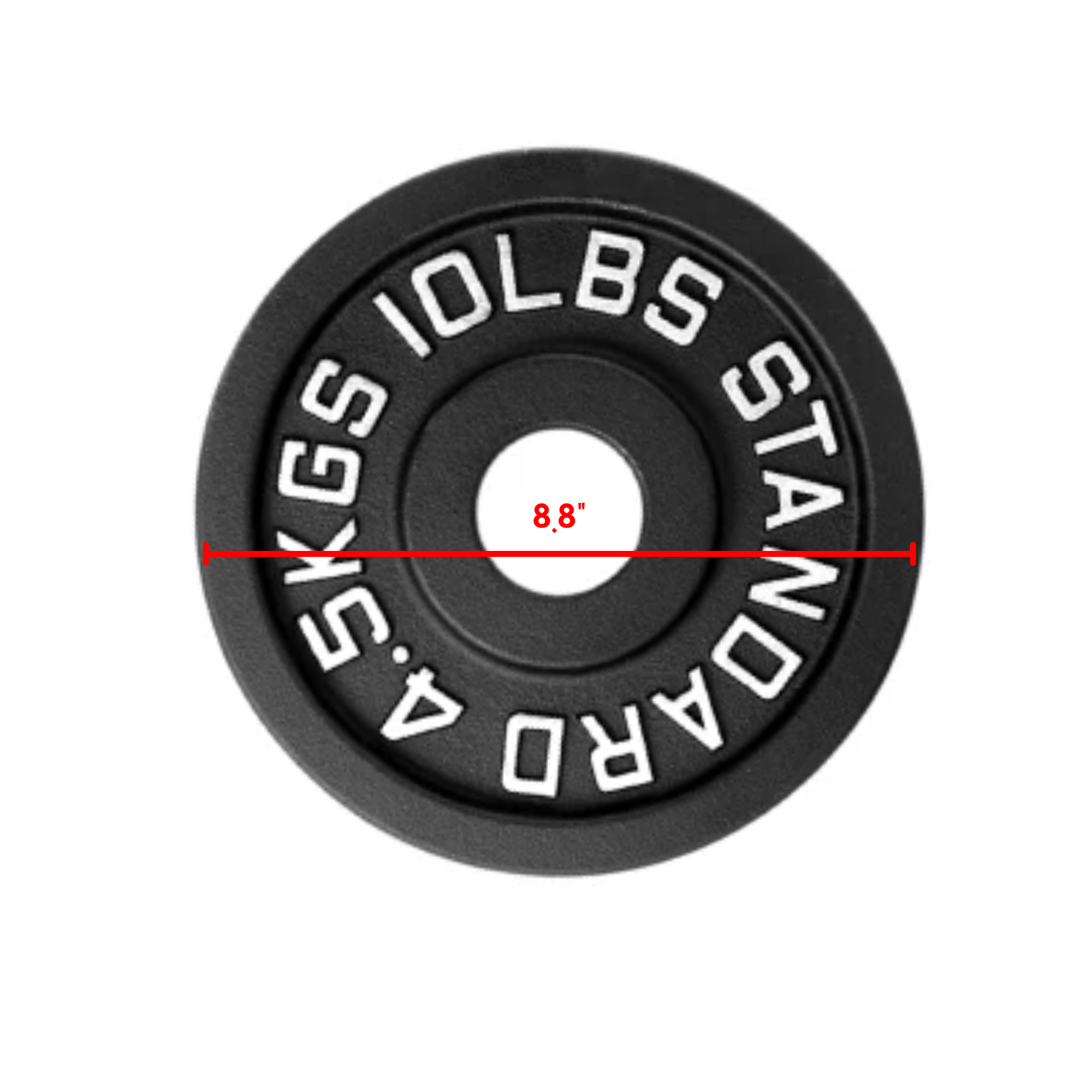 Weight Plates Standard Olympic LB KG Strength Training
