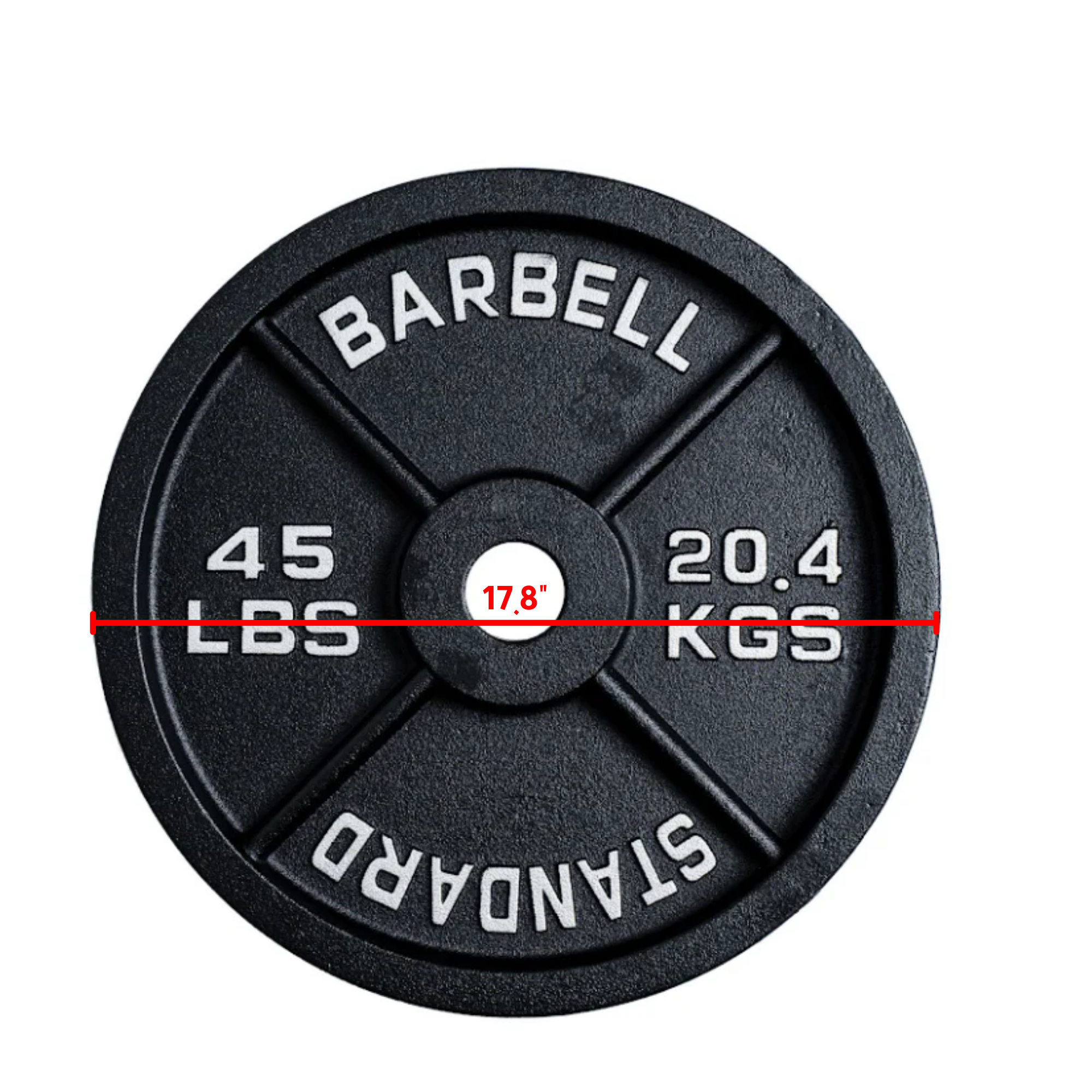 Weight Plates Standard Olympic LB KG Strength Training