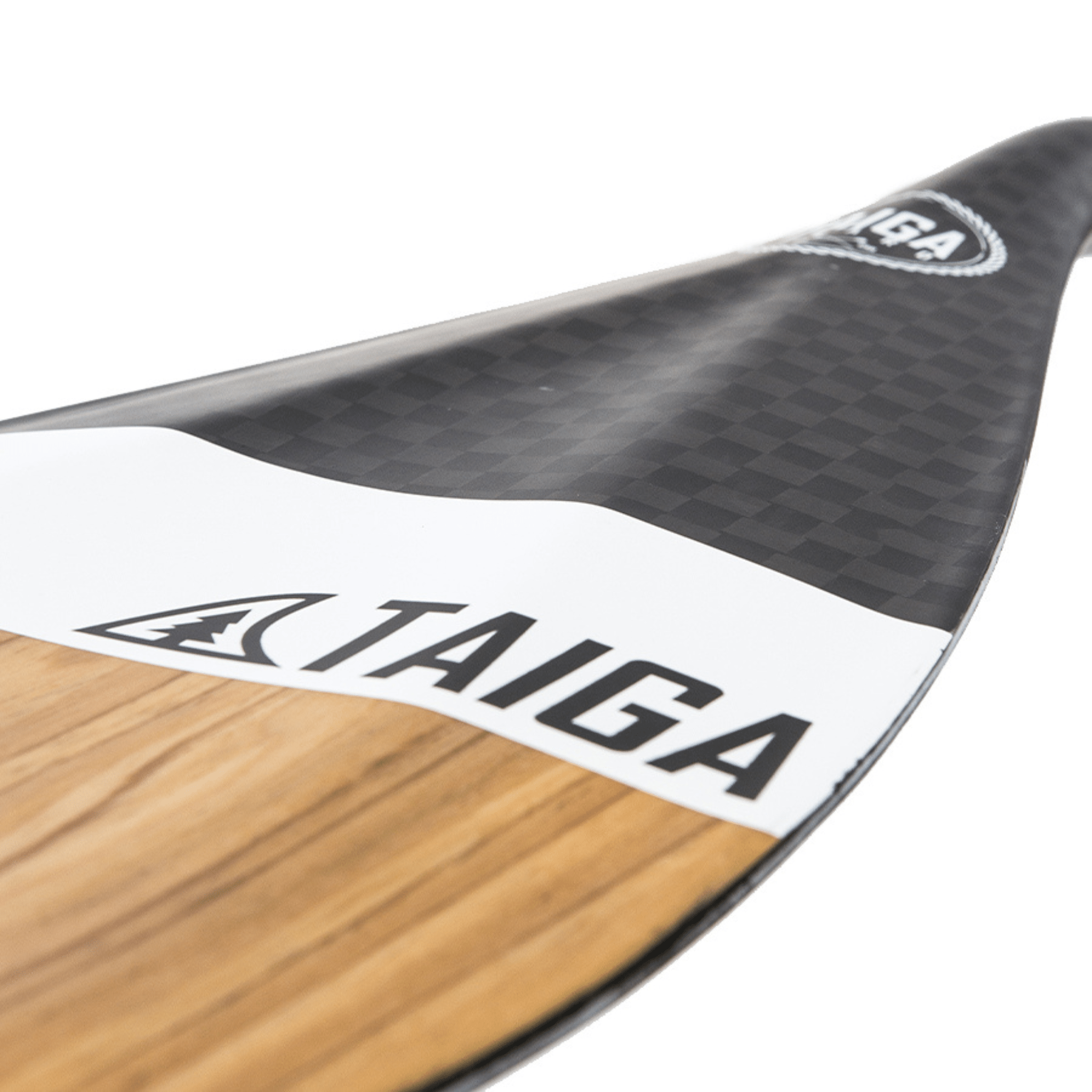 DIAMOND PADDLE - WOOD CARBON 12k - Fix 1 piece