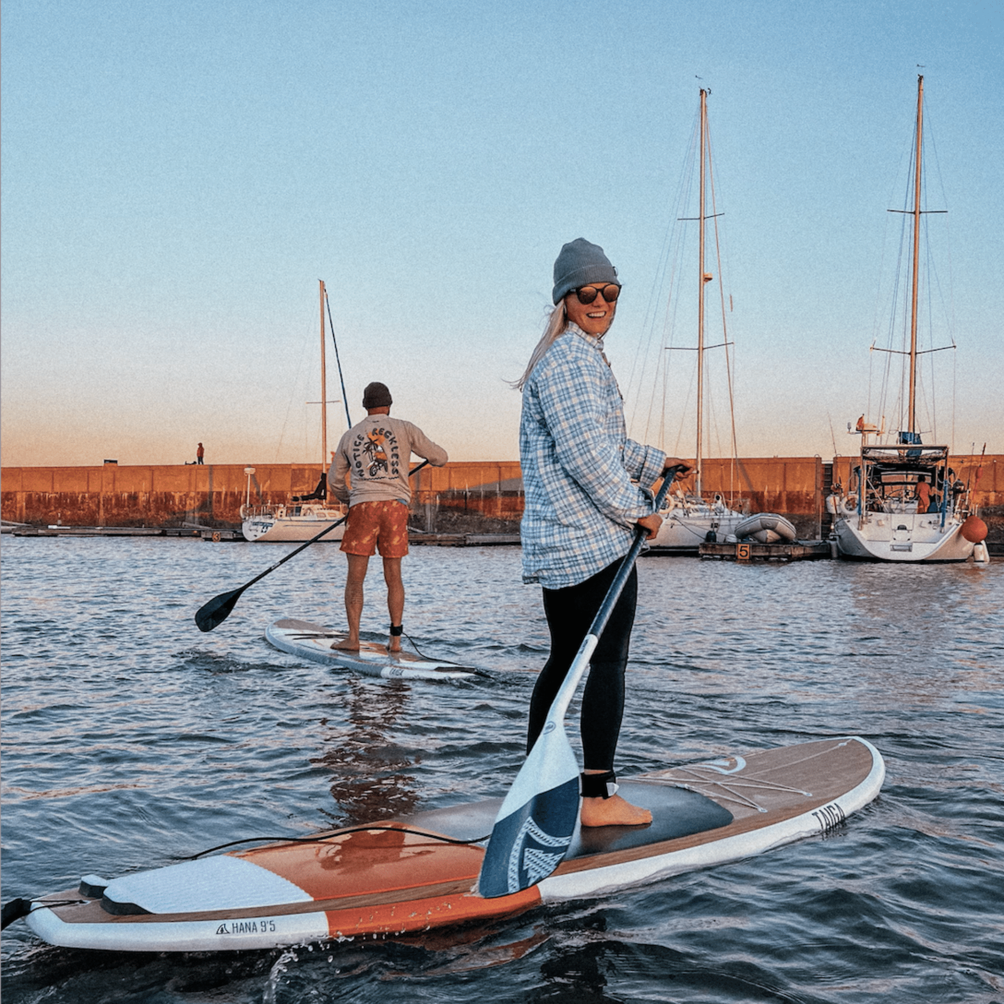 ELITE PADDLE - CARBON UD PRO - White & Black - Fix 1 piece