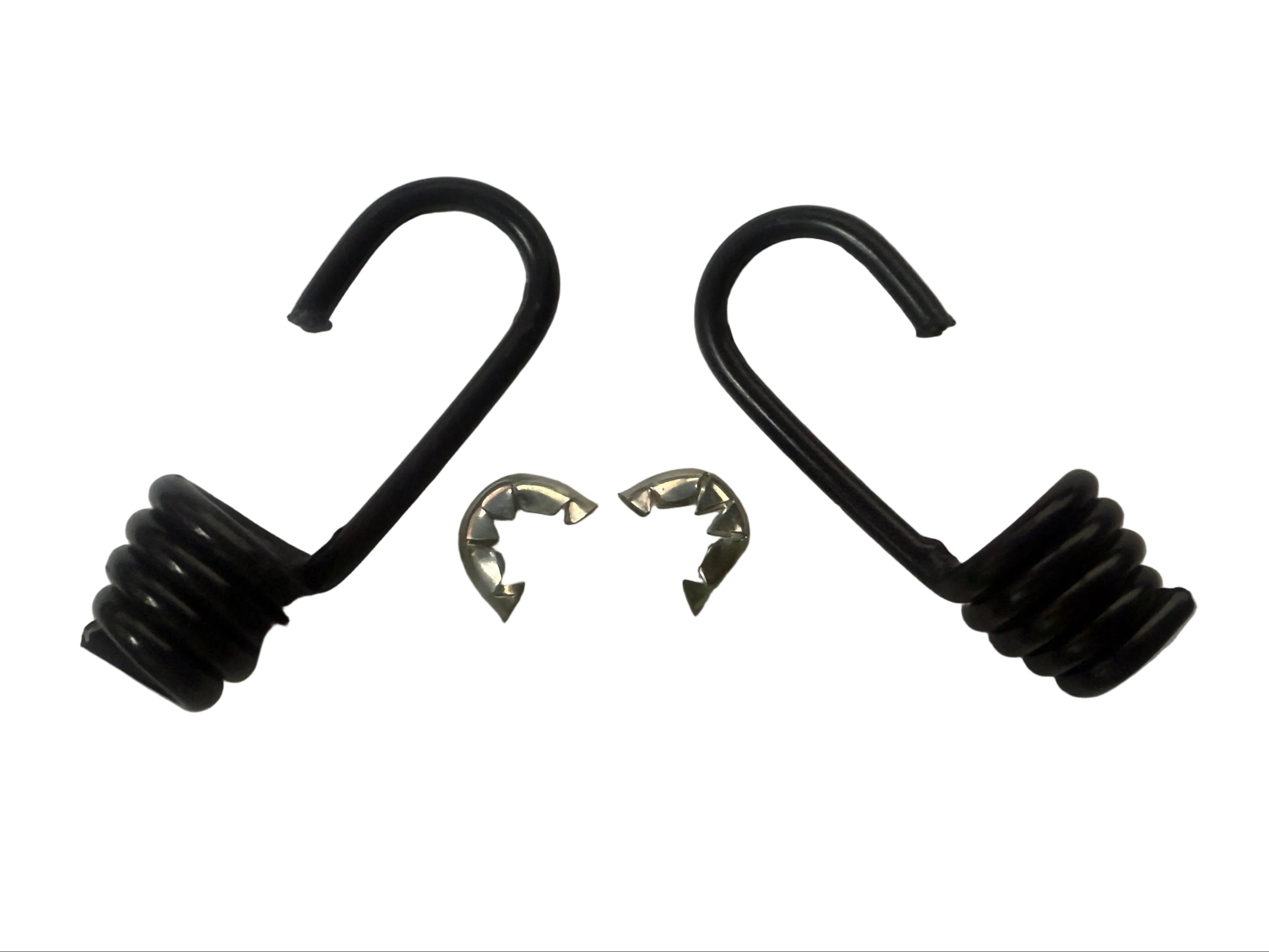 Heavy Duty Steel Cord Hooks Crimp Ring 2 Pack Hardware