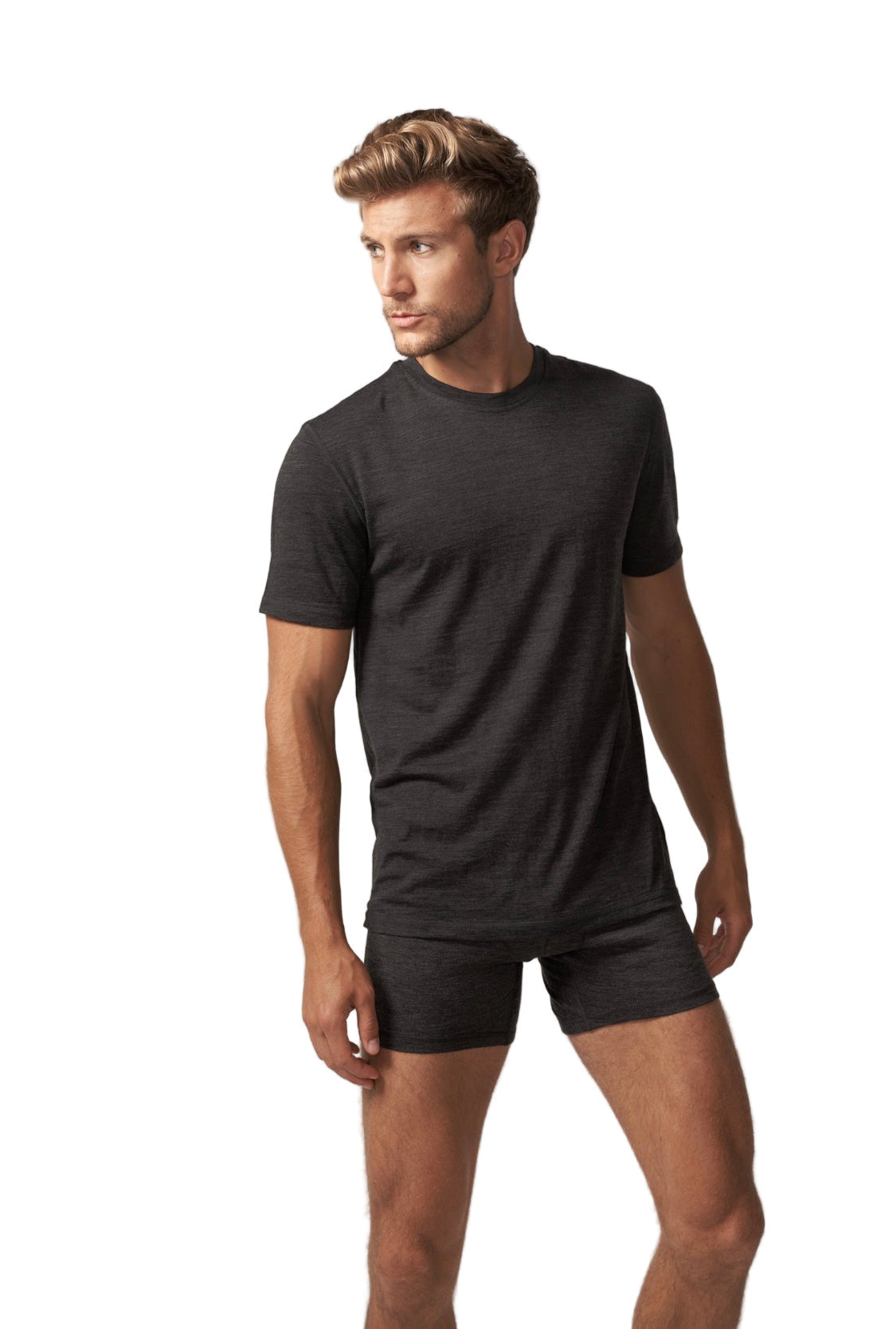 Wool T-Shirt Lightweight Breathable Thermal Outdoor Base Layer