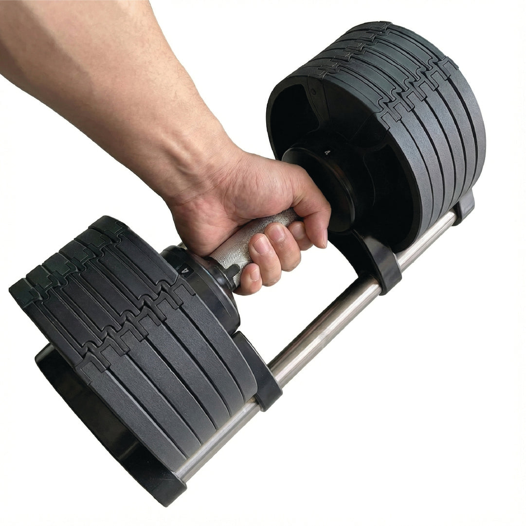 Style Adjustable Dumbbell Home Gym Strength Training Weight Set