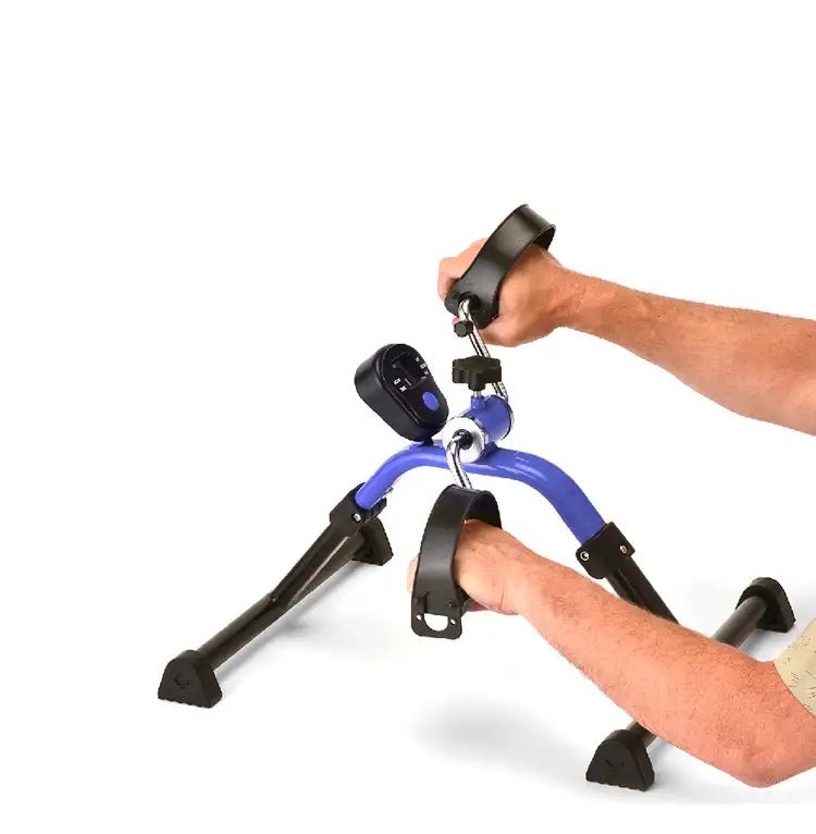 CH3057 Digital Folding Pedal Exerciser Arm Leg Rehab Trainer