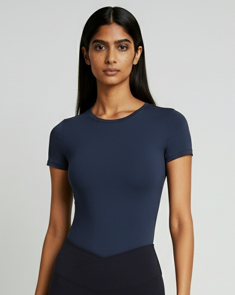 Tee Women’s Athletic Fitted Workout Gym Casual T-Shirt Top